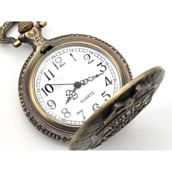 Police Officer Pocket Watch - Law Enforcement Gift Retirement Personalized - Picture 3 of 10